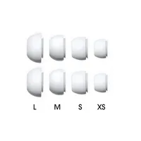 Embouts pour Airpods Pro 1/2 oreillettes coque en silicone trou de soulagement de la pression bouchons d'oreille coussin embouts écouteurs Air Pods Pro 4
