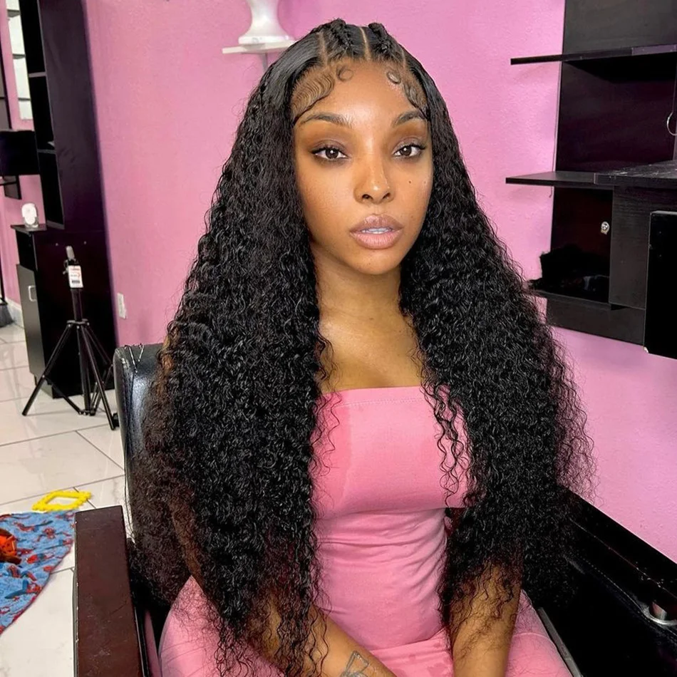 

Парик с глубокими волнами Water Wave, 30-40 дюймов, 13x6, 13x4, кудрявый, с кружевной передней частью, из натуральных человеческих волос, бразильский, 4x4, 5x5, HD кружевной парик с закрытием для женщин