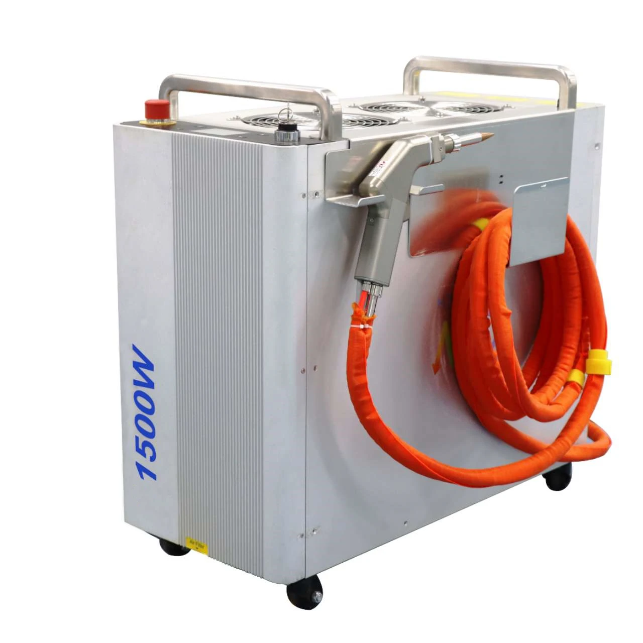 

2000W Handheld Air-Cooled Fiber Laser Welder Continuous for Metal Aluminum & Stainless Steel New Condition Max Brand Lazer