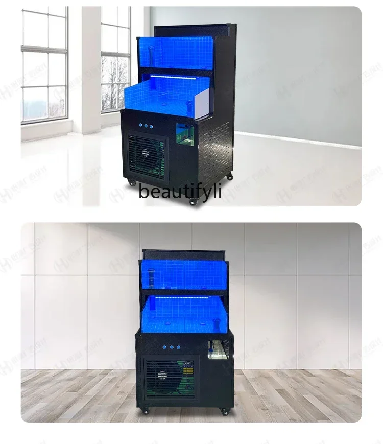 Hot sales  Seafood pool Commercial refrigerator Integrated hotel special fish tank Mobile seafood fish tank Commercial shellfish