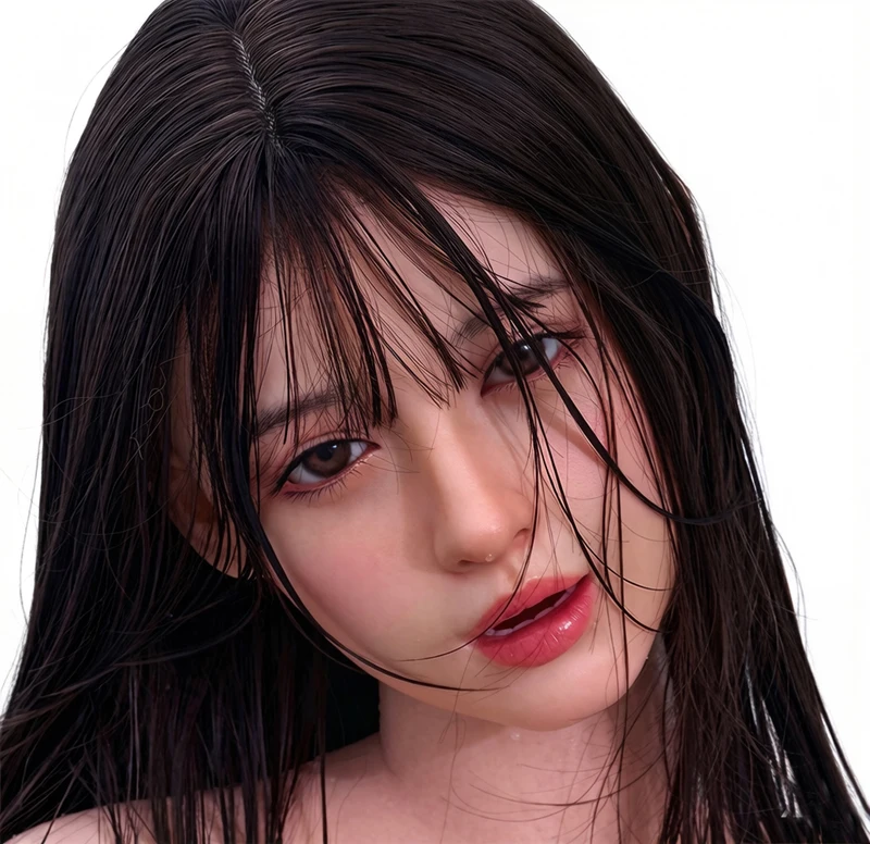 Irontech Silicone sex doll Head#A4 ROS Max Mouth Silk Grow Skin Oral Sexy Toys For Man