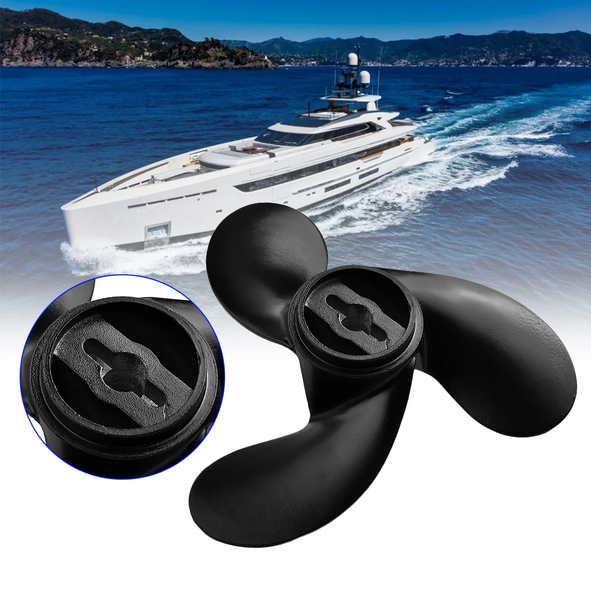 

Измеритель морского гребного винта из алюминиевого сплава 7 4x5 7, совместимый с системой передачи от до 2002 лет OEM No 309641070