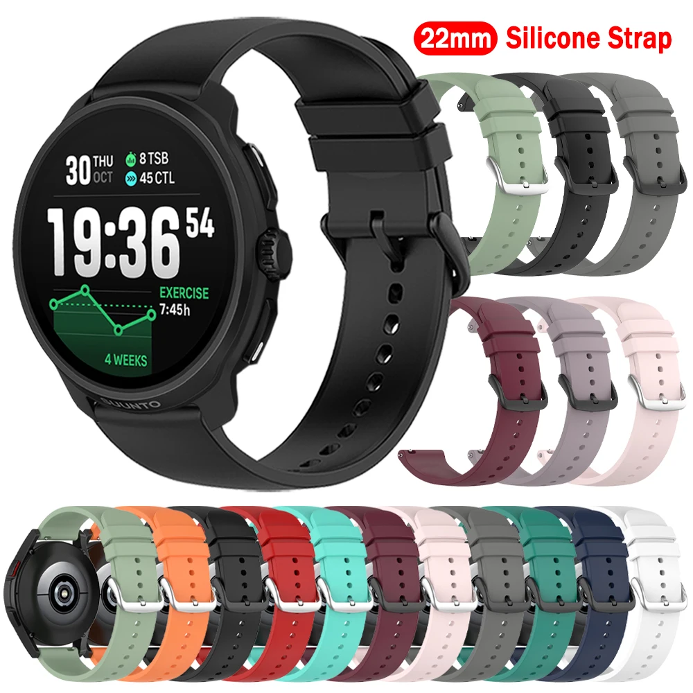 22Mm Silicone Sport…
