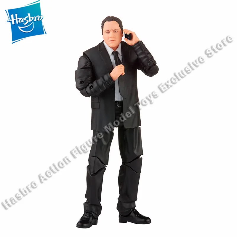 Hasbro Marvel Hero Iron Man MK21 Happy Hogan modelo de figuras de acción juguete coleccionable en Stock figura móvil modelo juguetes regalo