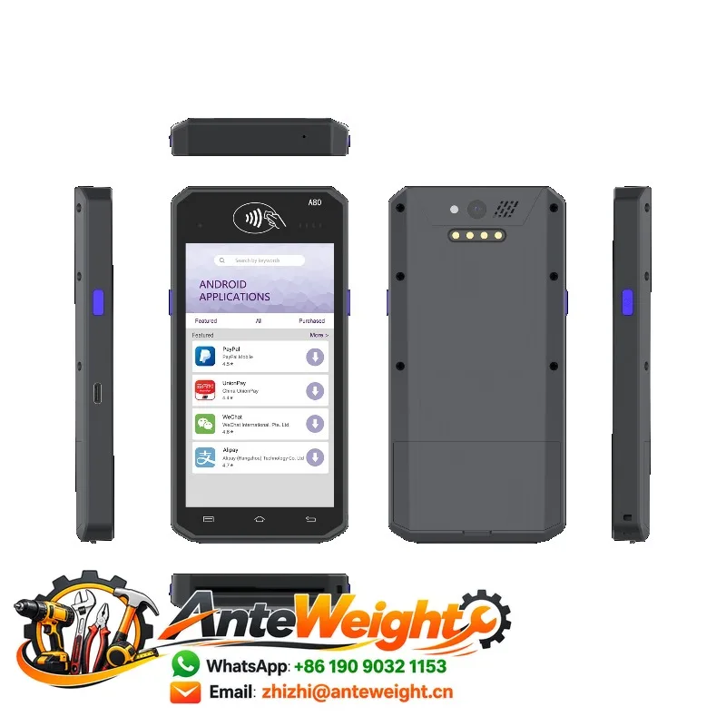 Secure Payment Terminal A80 POS With Android 10 OS