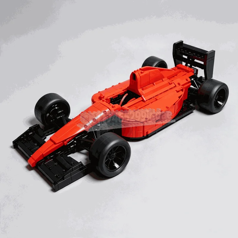 2804PCS Formula Racing Car Model MOC Custom Building Blocks DIY Assembly Sports Vehicle Puzzle Educational Collectible Toy Gift