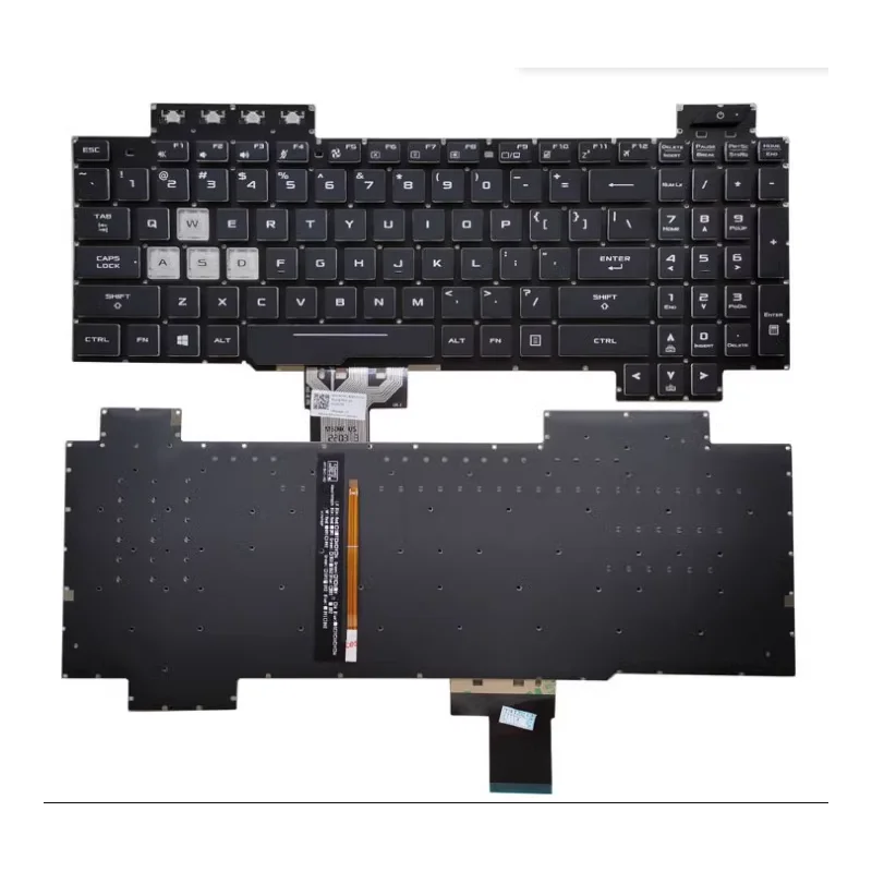 

Replacement Keyboard US Layout for ASUS TUF Gaming FX95 FX95G FX95GT FX95GU FX95DU with Backlight