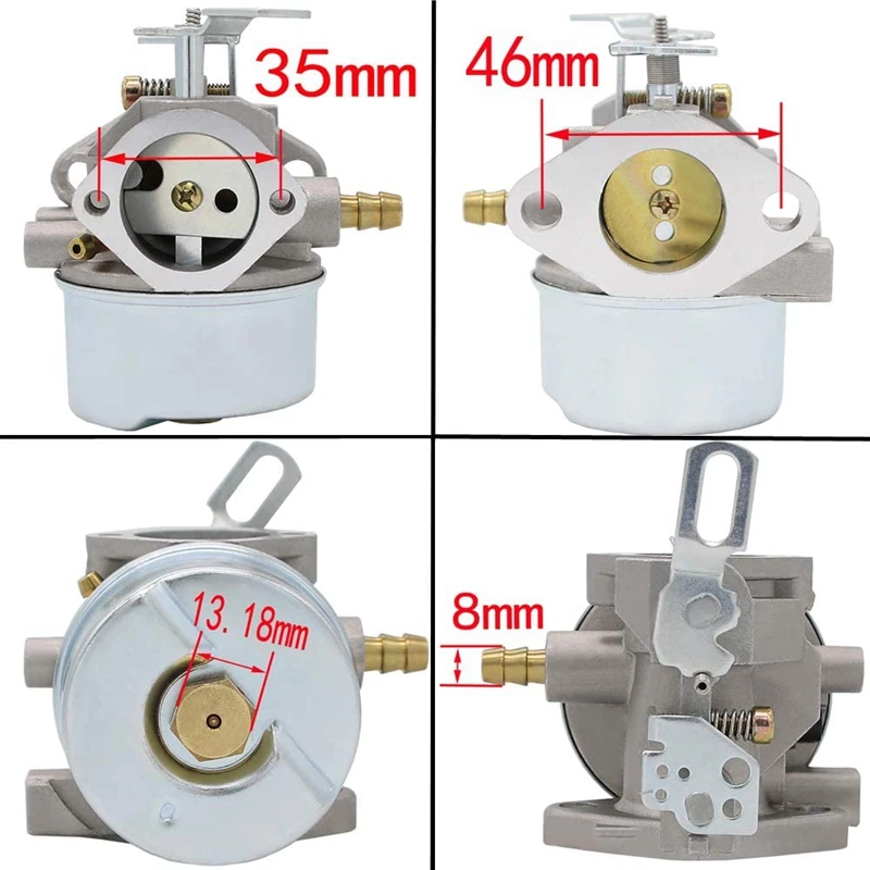 A50I 640052 Carburetor For Tecumseh HMSK80 HMSK90 For Snow Blower Generator Chipper Shredder 640054 640349 640058 OREGON