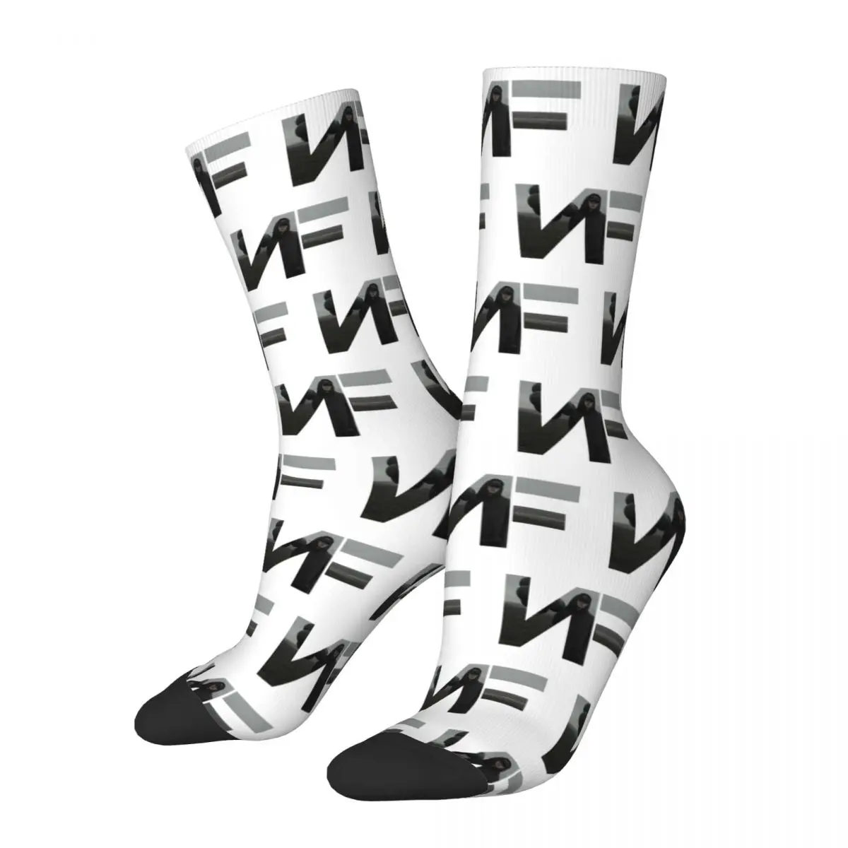 NF Rapper Logo Product Crew Socks Cozy Hope Album Tour 2024 Graphic Crew Socks Cute for Women's Little Small Gifts