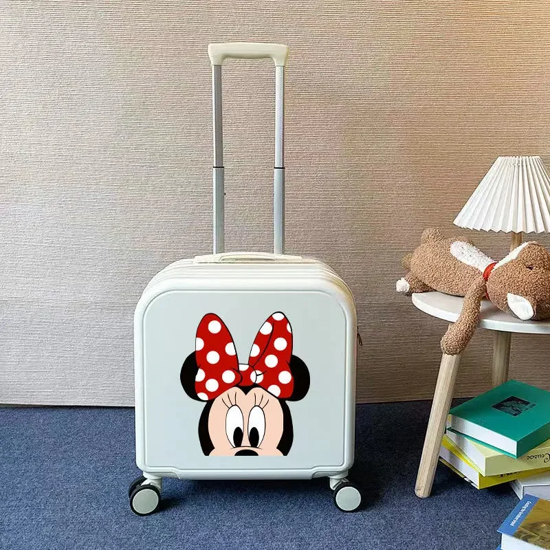 Disney Cartoon rolling luggage Cute boy girls password carry on cabin suitcase kids travel suitcase on wheels Children\'s gift