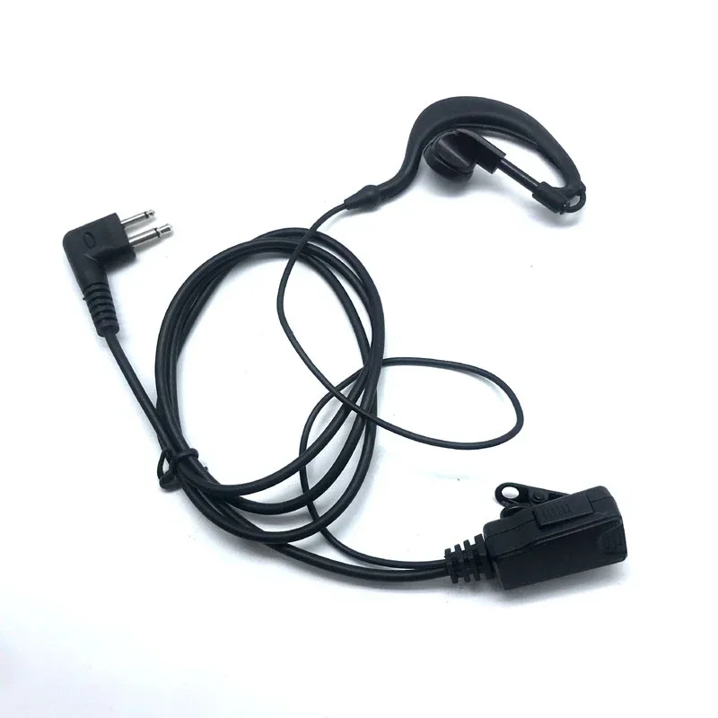 Motorola earhook Earpiece 2 Pin PTT Mic гарнитура для GP68 GP88 GP88S HYT TC600 TC610 TC620 PD502 PD508 PD562 TC500 TC508 радио