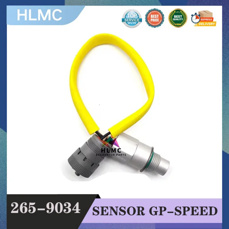 Construction Machinery Parts Replacement 265-9034 2659034 Speed Sensor For Engine G3516 G3516B G3516C G3512E 3516 3508