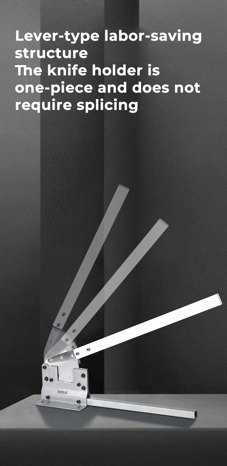IMBOT Kielschneider aus leichtem Stahl – Detail 5
