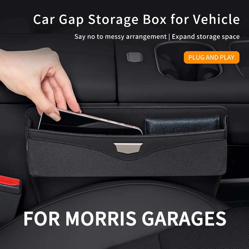 For Morris Garages MG ZS 7 6 5 3 Cyberster MG4 EV HS ZS RX5 RX8 Car Seat Gap Storage Box Exquisite Car Interior Accessories - view 3