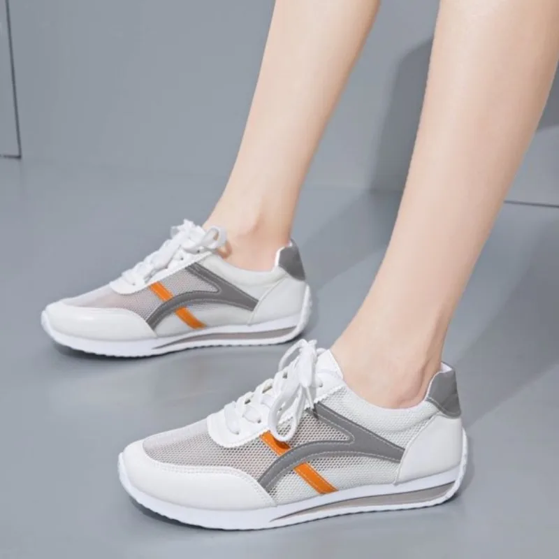 

Новые женские кроссовки: модные, удобные, универсальные, легкие, повседневные, для бега, белые, маленькие размеры