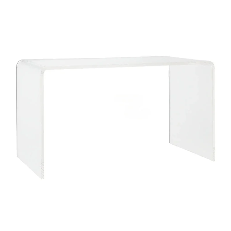 

FOSUHOUSE Transparent Coffee Table Customized Acrylic Creative Ins Makeup Table Modern Office Desk Computer Desk Home Furniture