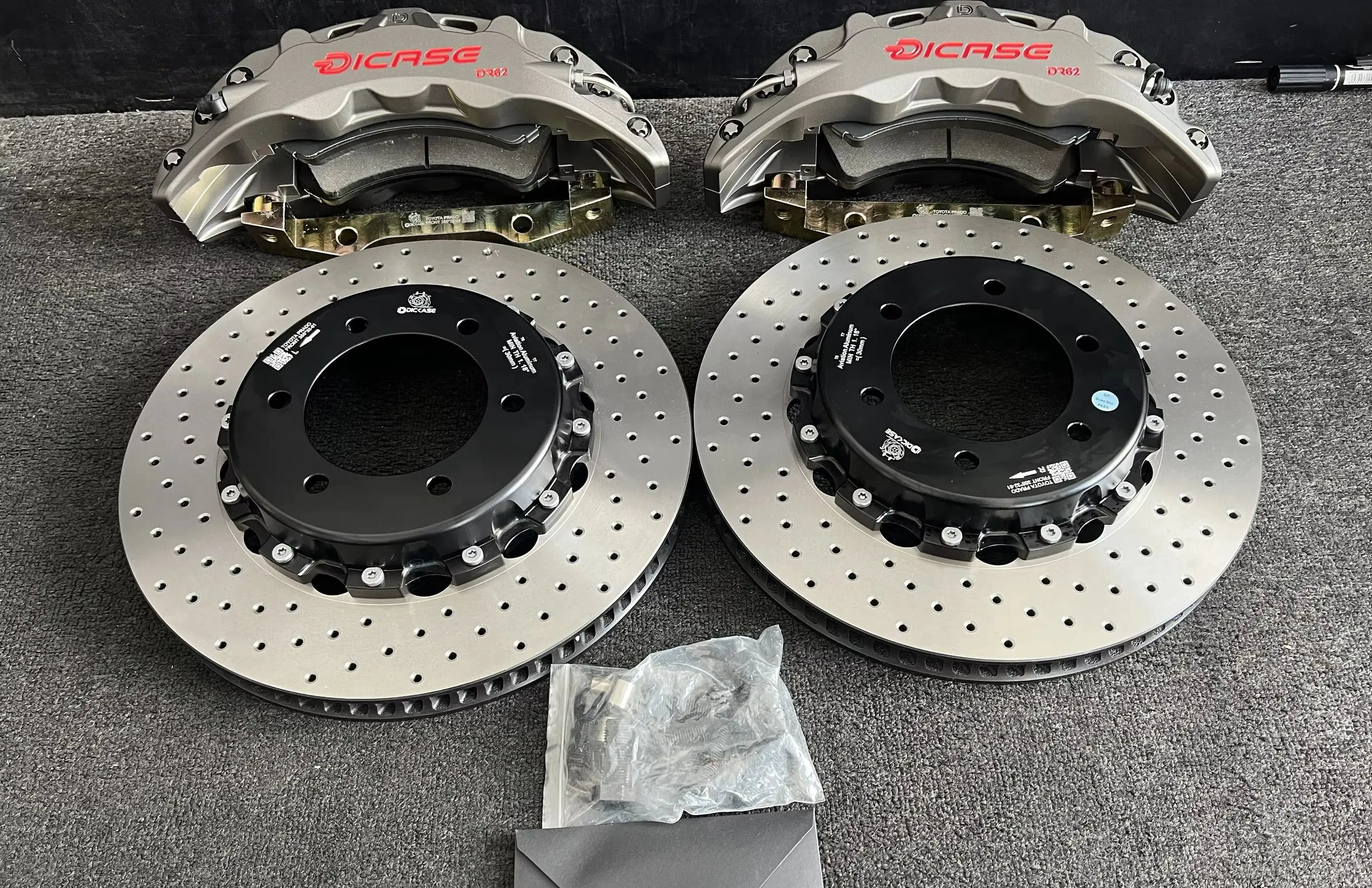 

DICASE 6-piston high-performance brake caliper kit fits Audi A4 2008-2015 (B8/8K) / 2015+ (B9/8W)