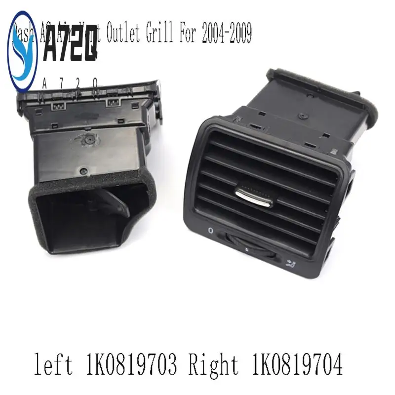 

A72Q-Dash AC Air Vent Outlet Grill For VW Golf 5 GTI R32 2004-2009