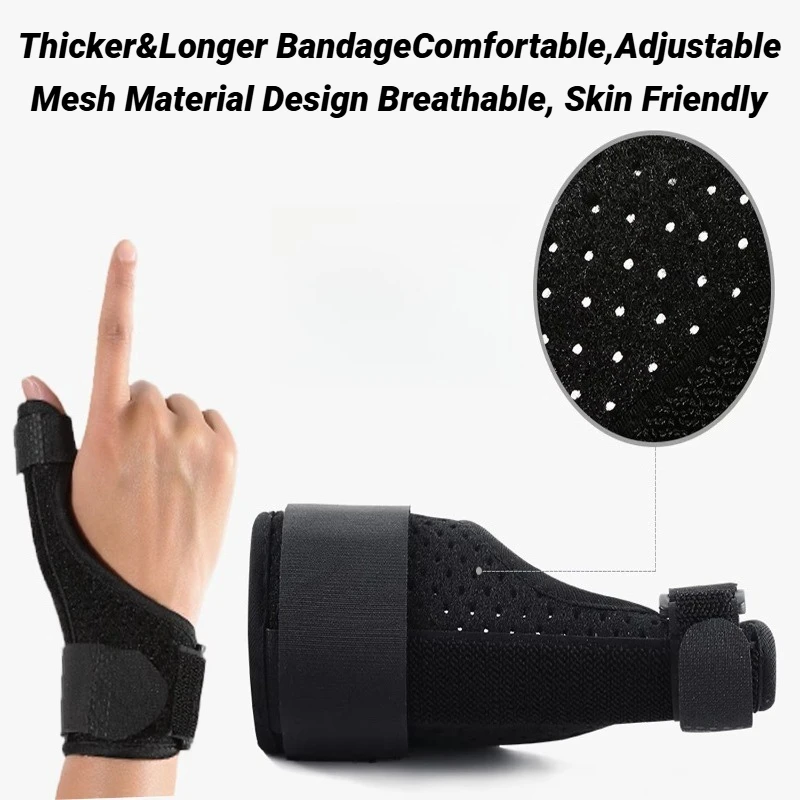 Medical Wrist Thumb Hand Support Protector Steel Splint Stabiliser Arthritis Carpal Tunnel Finger Brace Guard for Tenosynovitis