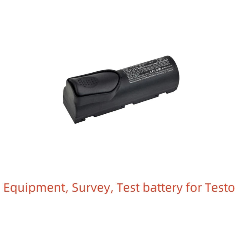 CS Li-ion Equipment ,Survey,Test battery for Testo,3.7V,2200mAh,320,327 Gas Analyser,870-1 Thermal Imager,310,330,350