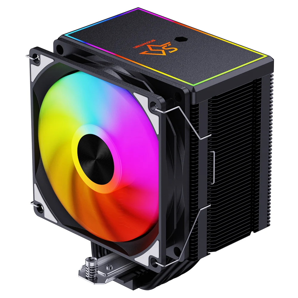 

CPU cooler 6 Heat Pipes 120mm fan Big Tower Radiato Cooling 4 Pin PWM ARGB air cooler TDP 250W 2011 LGA1700 1200 AM5 AM4 MT620