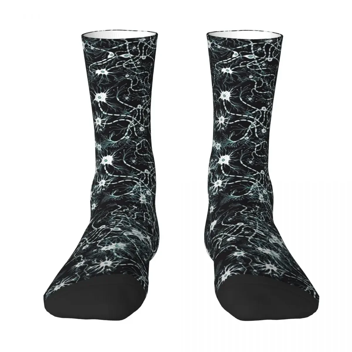 Neurons (black) Socks Harajuku High Quality Stockings All Season Long Socks Accessories for Man's Woman's Gifts