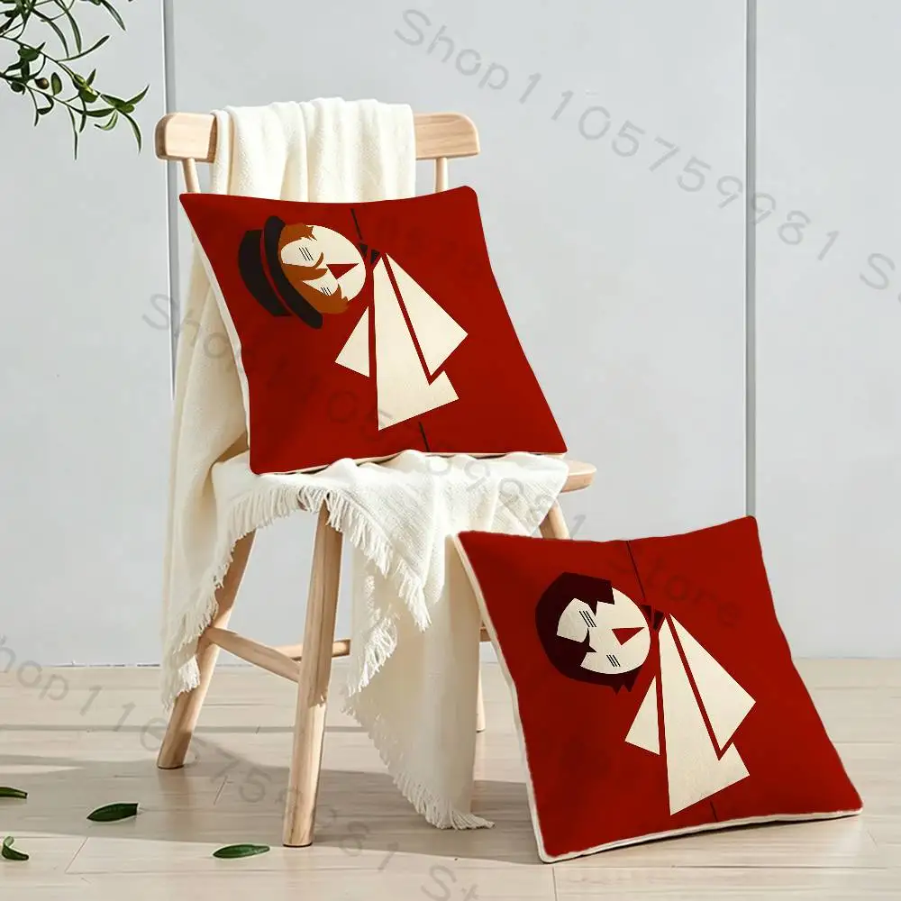 Anime D-Dazai Chuuya Cartoon Printing Pillowcase Customized Pillow Cover for Sofa Home Decor