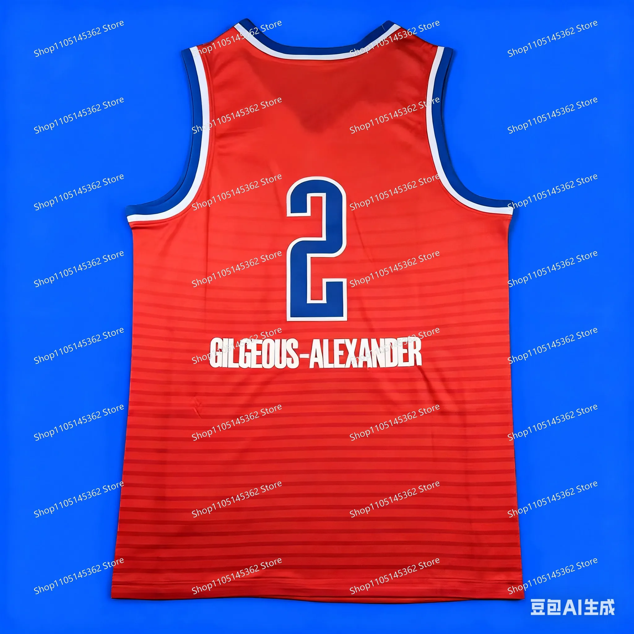 25 أحدث سترات كرة السلة الرياضية للرجال والنساء من الجيرسيه الغربي لمحبي ألكسندر رقم 2 سترة علوية مطبوعة ثلاثية الأبعاد بدون أكمام #5