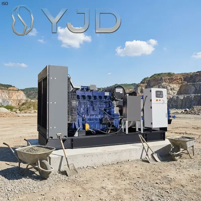 Eco-Friendly 50kw 100kw 200kw 300kw 400kw Gas Engine Generator Current Continuously Working Home Silent Standby Genset CE ISO