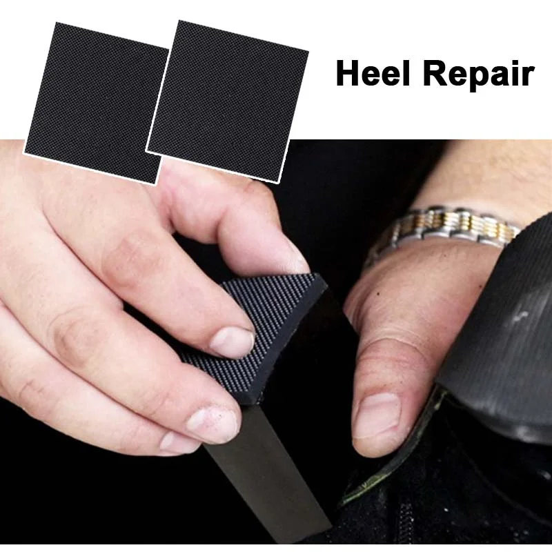 Women High Heels Sandals Anti-Slip Shoes Sole Protector Pad Rubber Outsole Replacement Repair Square Heel Shoe Bottom Patch Pads