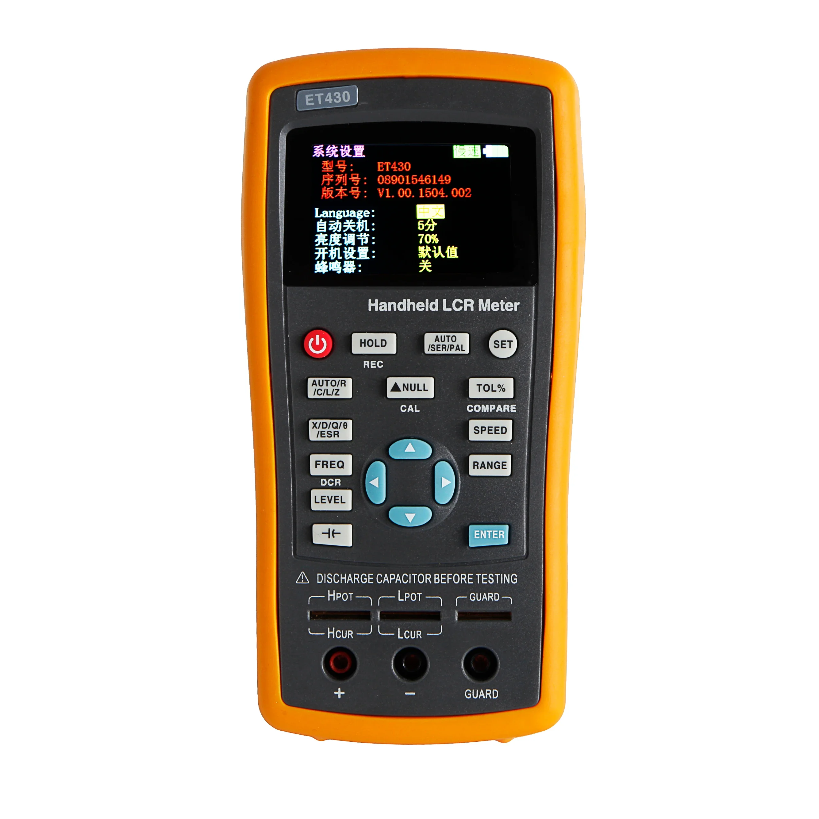 Handheld LCR Meter ET432 LCR-Digital Bridge Meter