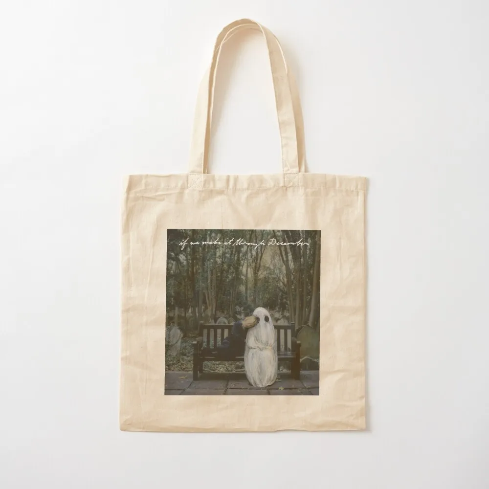 

Phoebe Bridgers If We Make It Through December art Tote Bag eco bag folding Shopping bags Canvas Tote Bag