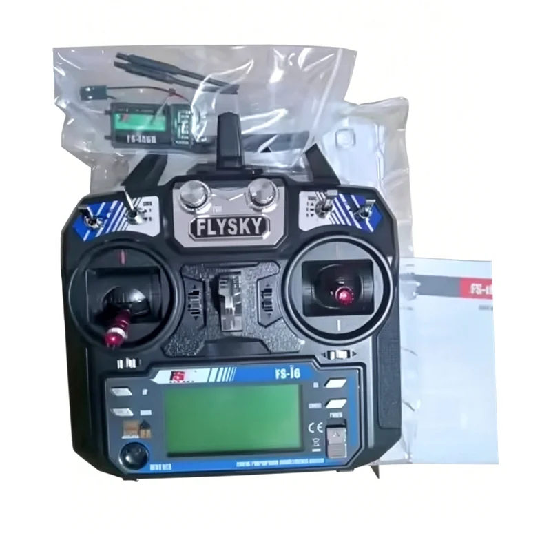 Flysky FS-i6 AFHDS 2A Transmitter, 6-Channel 2.4GHz, for RC Airplanes, Drones & Multirotors