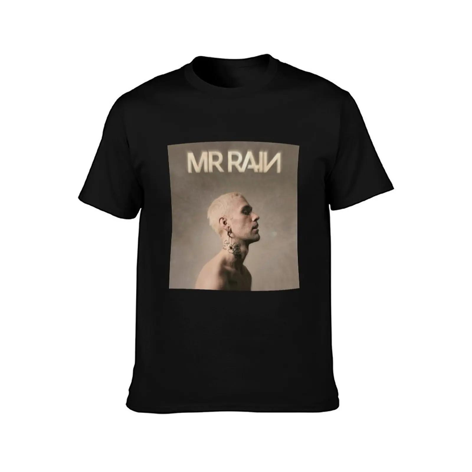 Mr.Rain T-Shirt oversized t shirt anime tshirt blue archive street wear mens graphic t-shirts funny