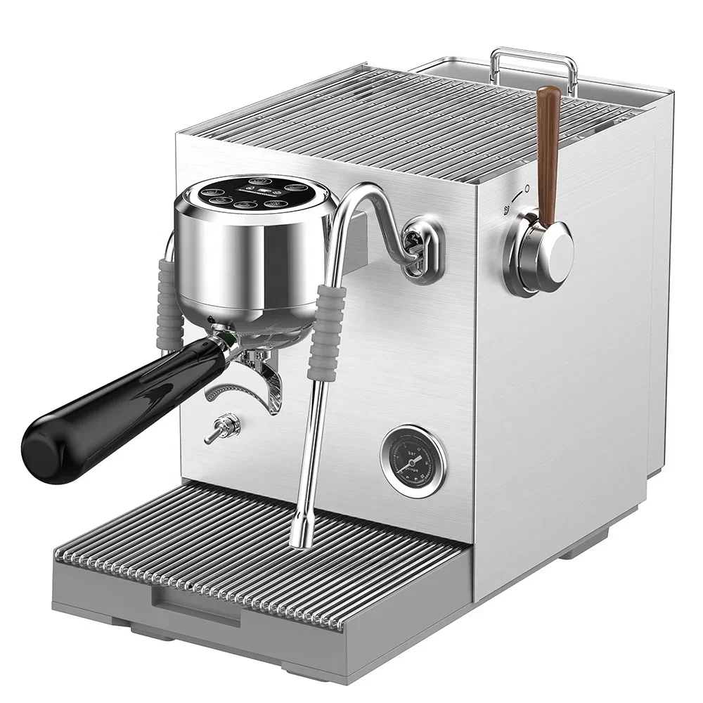 Hotel Commercial Best Espresso Cafetera Zwei Pumpen Drei Sofortige Heizkessel Elektrische vorgebaute Kaffeemaschine Kaffeemaschine