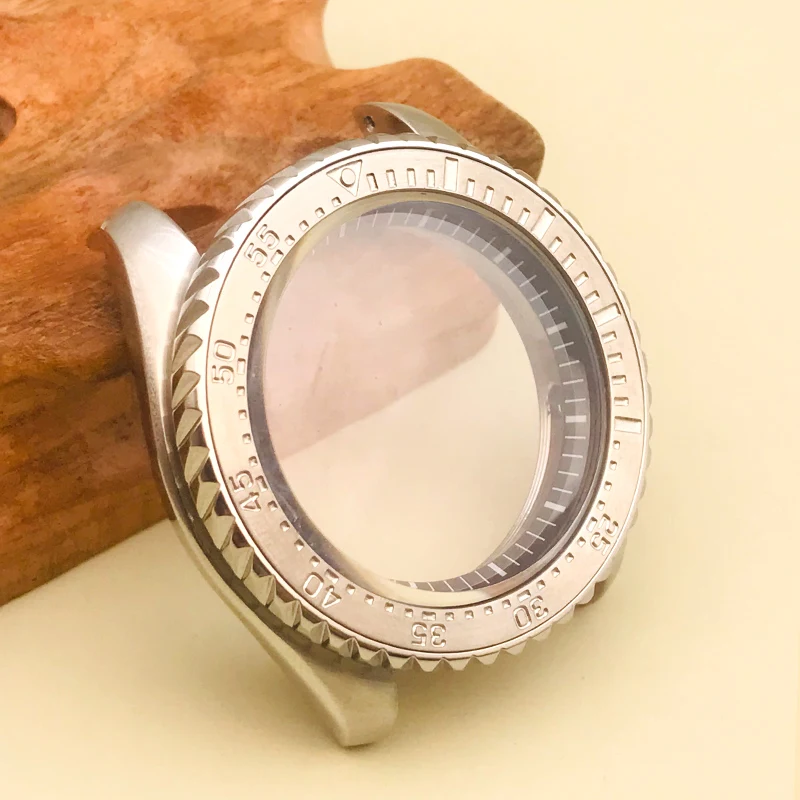 Mod 38mm seiko srpd skx007 skx009 bezel inserção plana aço inoxidável moldura sub anel skx esportes 5 relógio masculino casos peças presentes