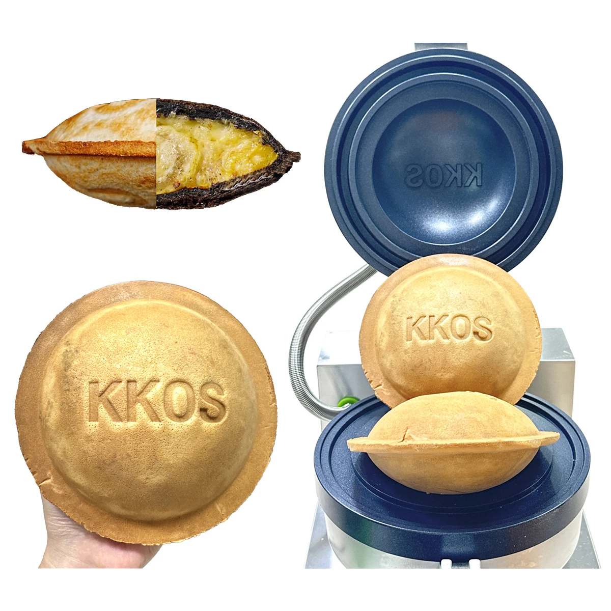 

Пресс-машина Gelato Panini на заказ, оборудование для выпечки, тостер для булочек для гамбургеров с CE