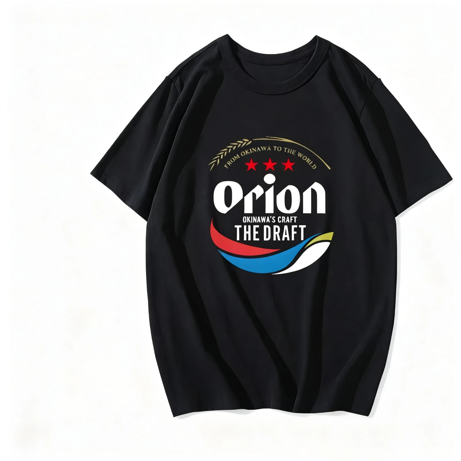 2026 New Orion Okinawa Beer Family Matching Oversized Unisex TShirt Retro Beverage Logo Graphic Tee Casual Streetwear Cotton Top