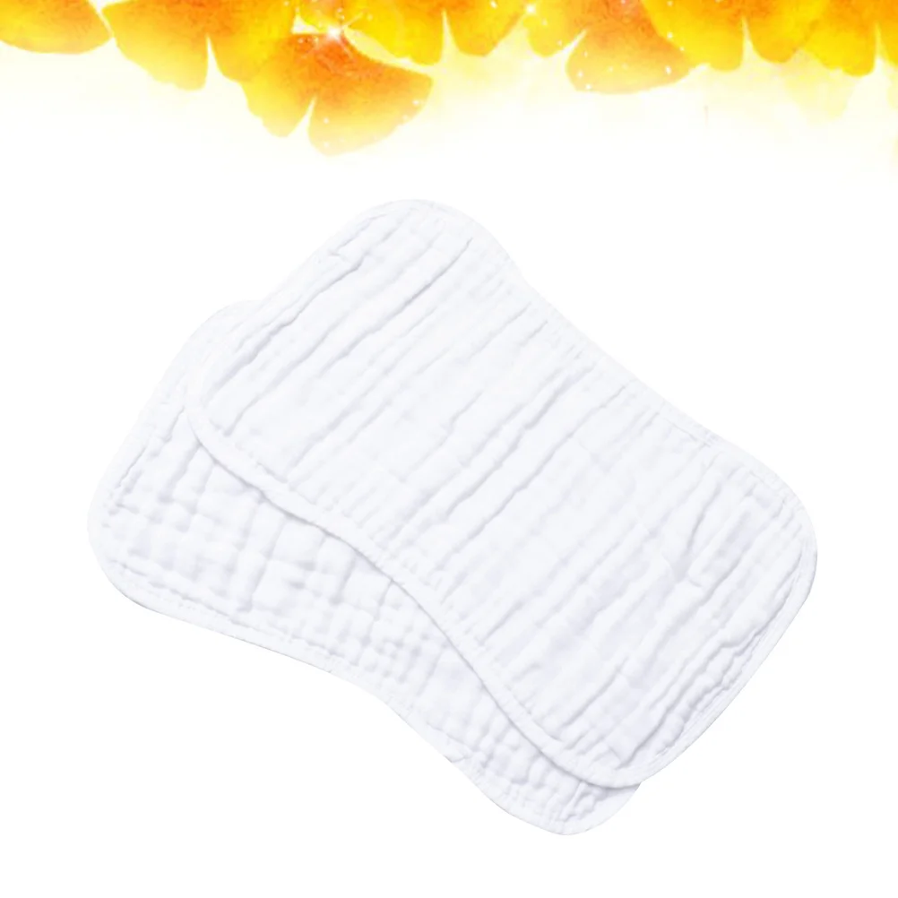 

2Pcs Burp Pad Baby Shoulder Milk Spitting Cushion Soft Cotton Yarn Infant Burping Towel Drool Proof Quick Absorb