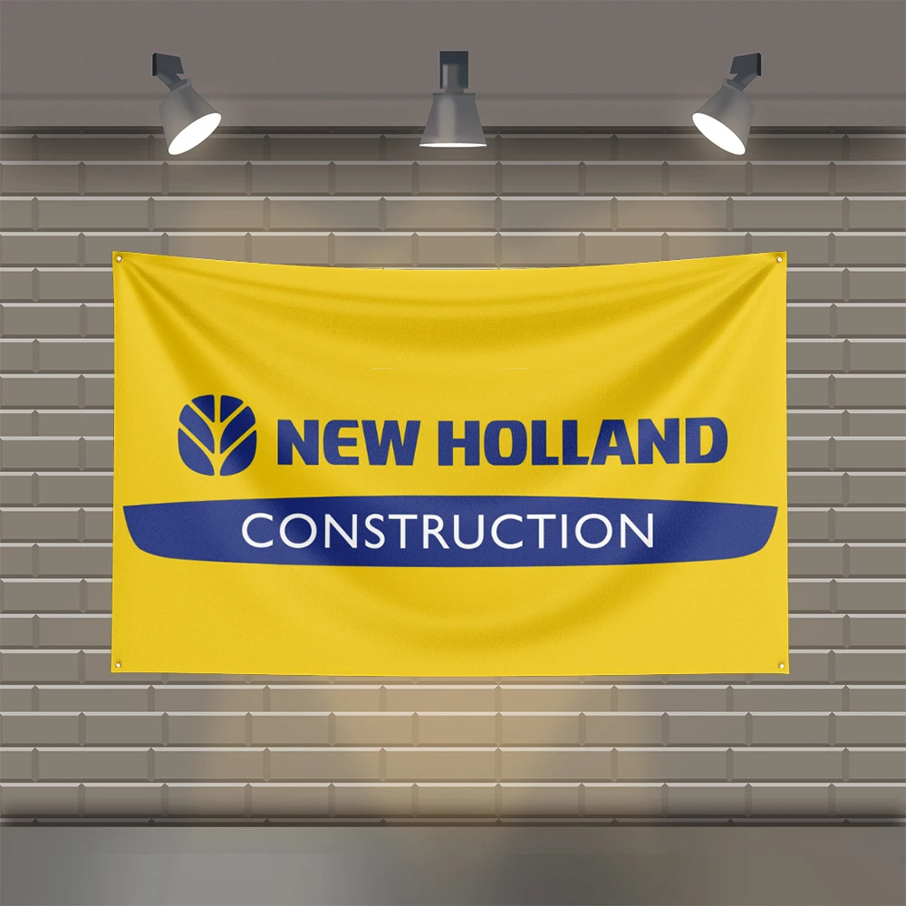 3x5 Ft N-New Hollands  Flag Polyester Printed Mechanical Tool Flags for Room Garage Decor