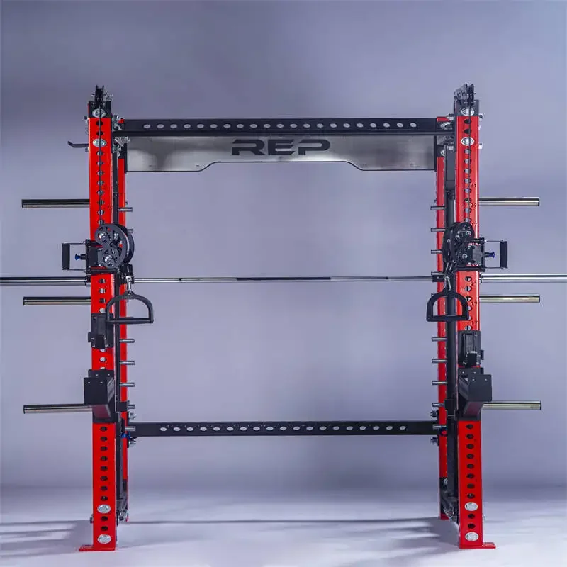 Commercial Professional Fitness Equipment Multi Functional Traine Rack Power Smith Machine Gym Equipment