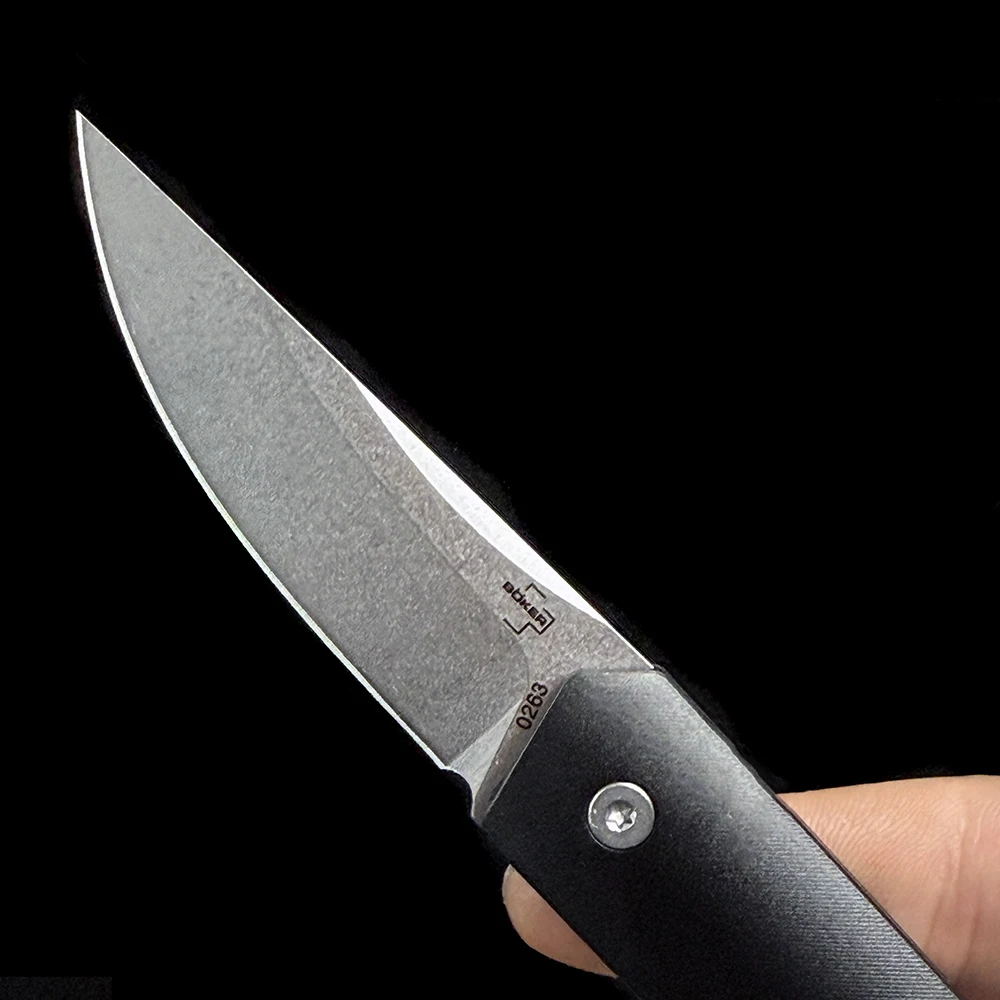Boker Mini Burnley Kwaiken Knife Outdoor Camping Hunting Pocket EDC Tool Knife - view 3