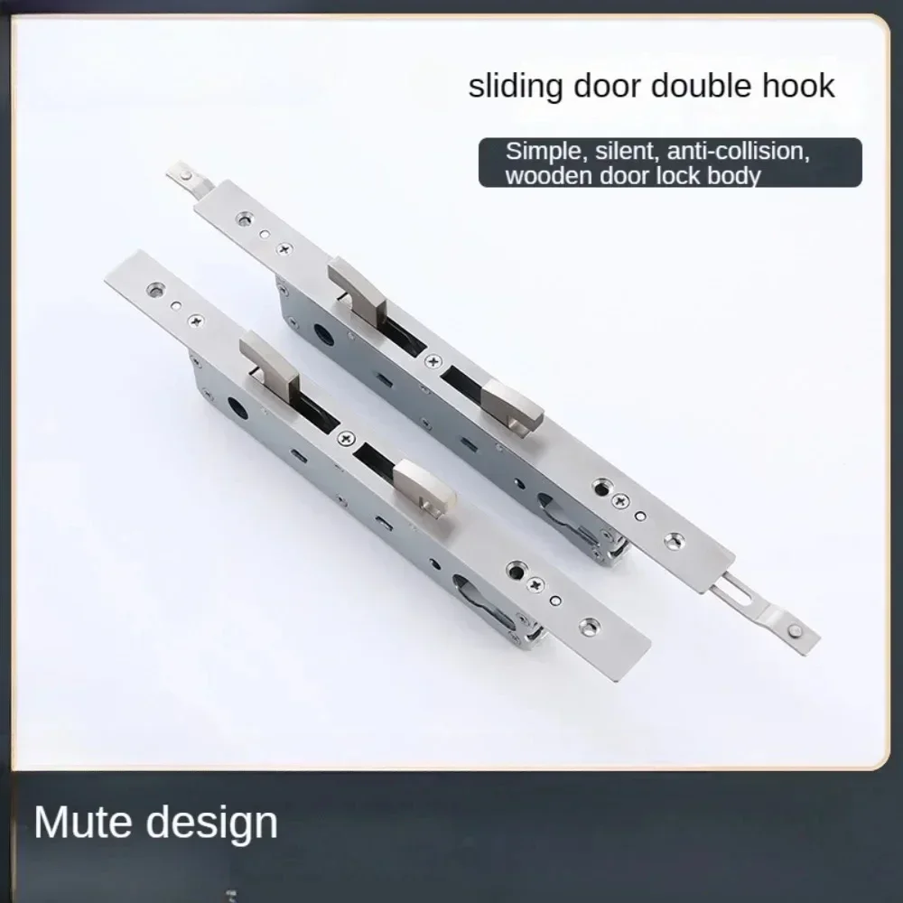 8525mm Series sliding door lock body, double hook lock for indoor lock parts accessories