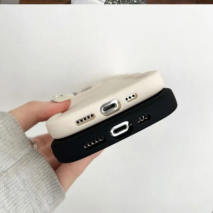 Custodia per iPhone 14 7 8 X 15 Plus XR 16 Pro Max 13 11 12 Cover morbida per telefono Strisce retrò