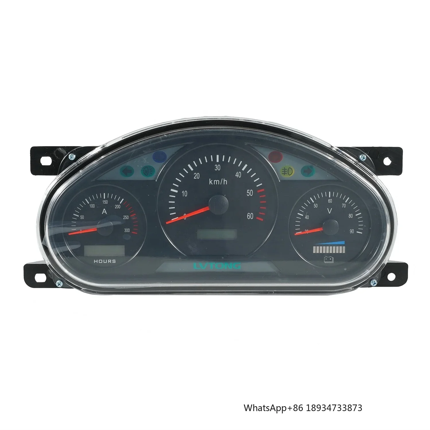 universal digital speedometer for electric golf car