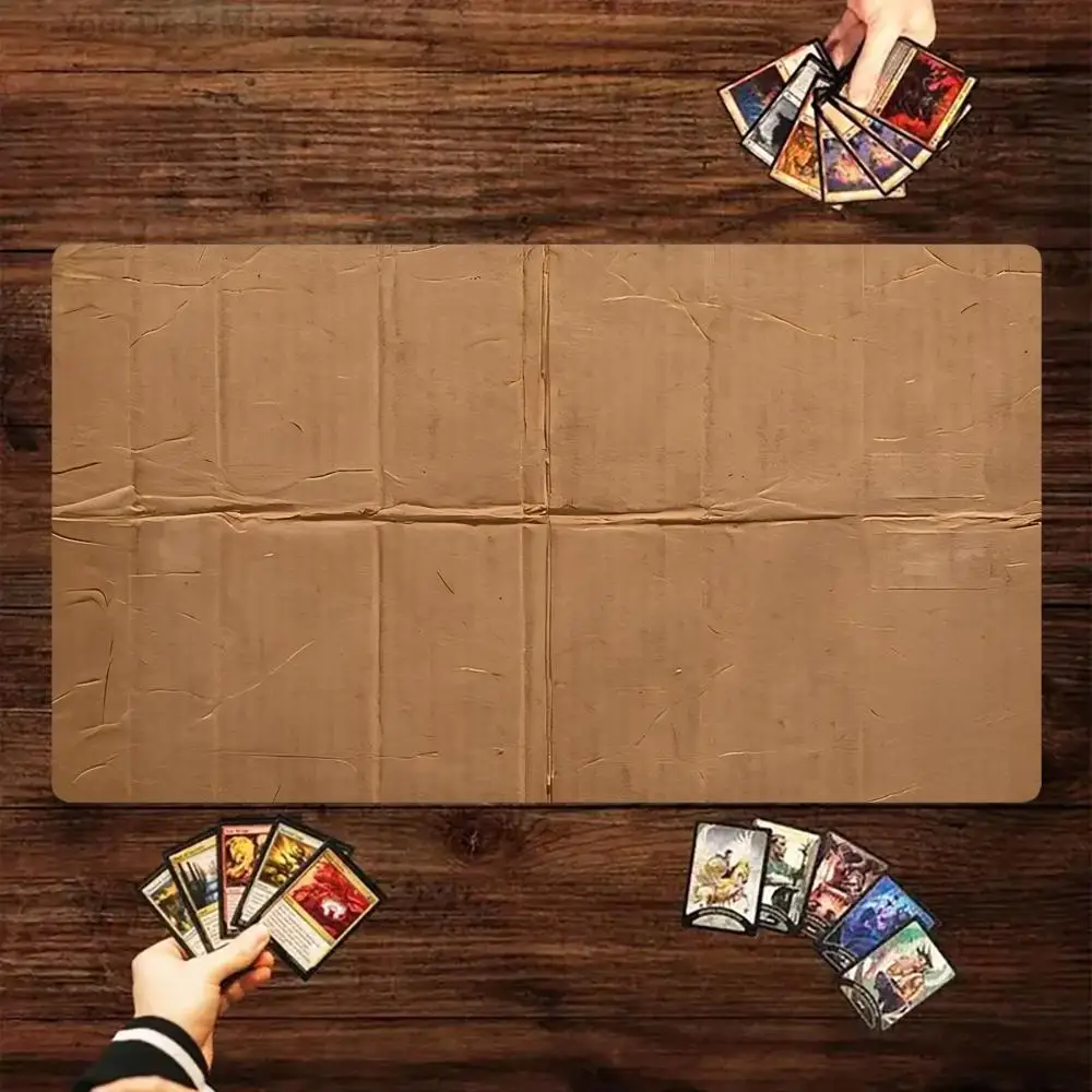 【60x35cm】Non-Slip Rubber mousepads Desk Mat with edge lock for keyboard and mouse Card Game Accessories Trading Card Collectors