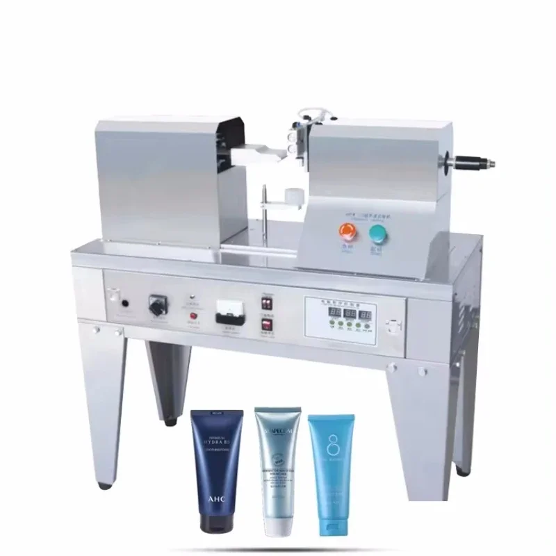 

Manual Semi Automatic Ultrasonic Plastic Cosmetic Hand Cream Lotion Soft Tube Sealer Sealing Cutting Machine