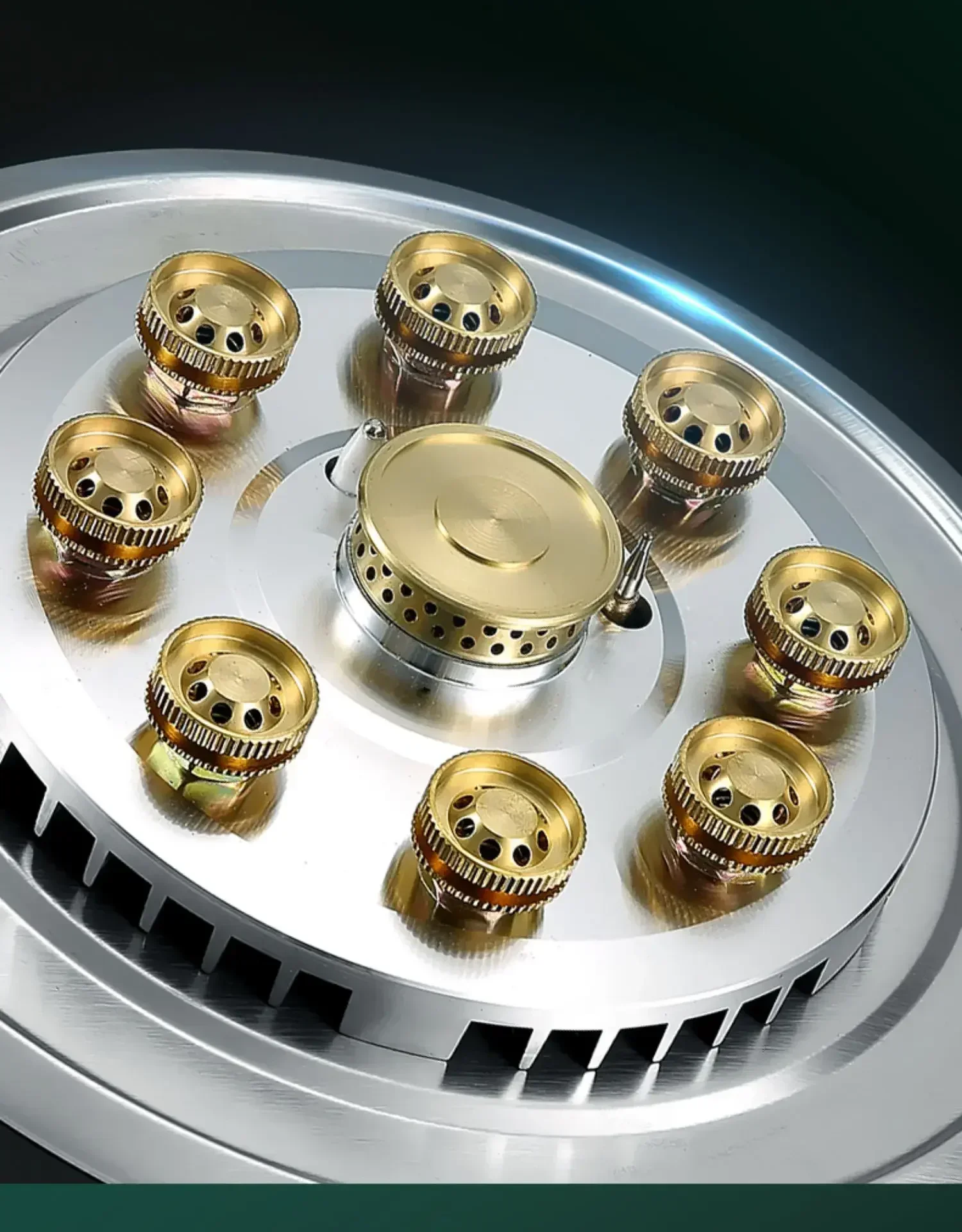 Household double stove built-in dual-purpose liquefied gas natural gas household stainless steel gas stove