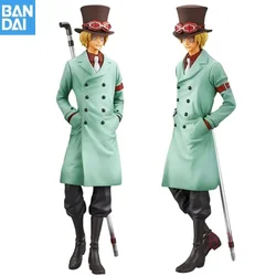 Bandai Original Anime Movie ONE PIECE DXF Sabo Rob Lucci STAMPEDE Banpresto THE GRANDLINE MEN Figure Model Toy Birthday Gifts