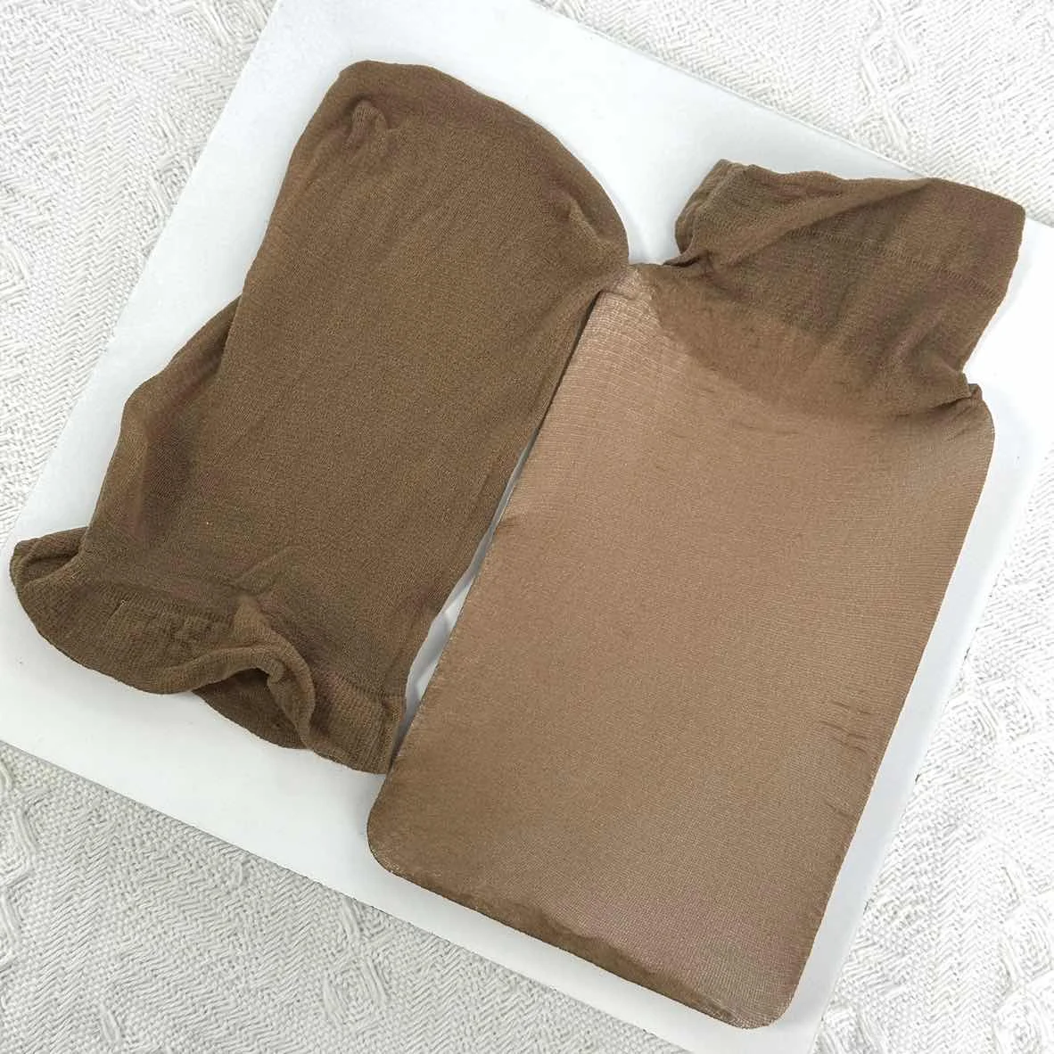 2 шт./упак. коричневая шапочка для парика, сетка для волос, сетка для волос, тканая шапочка для парика, эластичная эластичная сетка для волос